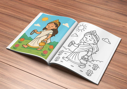 Navratri Special (Color Maa Durga)